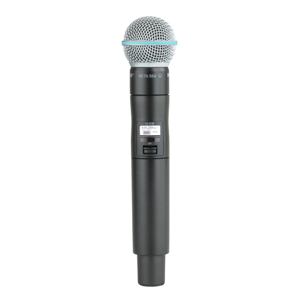 Ручной передатчик серии ULXD с капсюлем микрофона BETA58 Shure ULXD2/B58.