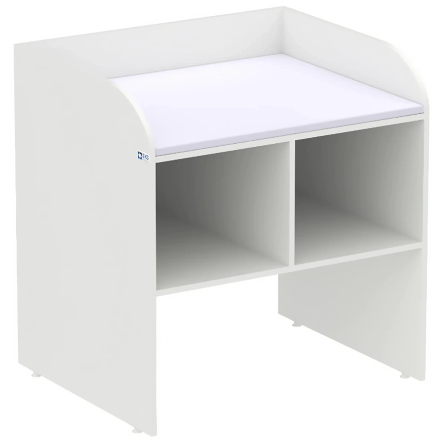 Стол пеленальный WHITE LITE 3 (белый матрас)