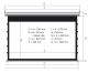 Kauber Blue Label Tensioned BT Cinema 104" 16:9 129x230 дроп 60 см. Gray Pro