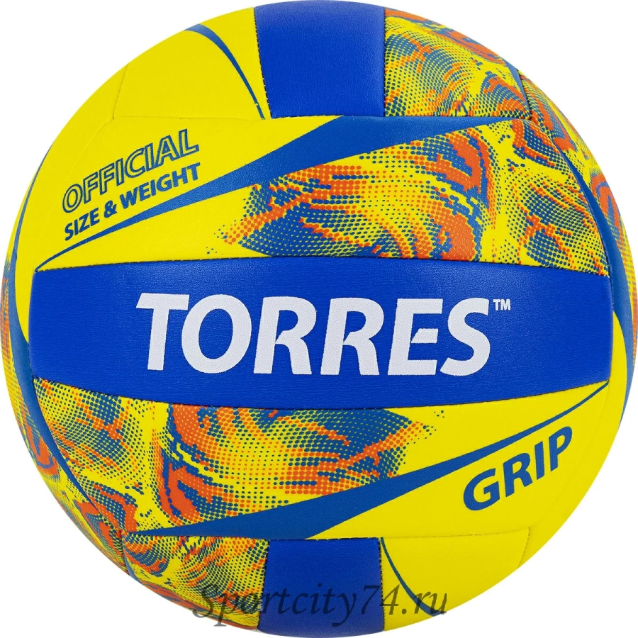 Мяч волейбольный №5 TORRES Grip Y любительский
