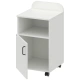 Тумба прикроватная с бортом WHITE LITE 1