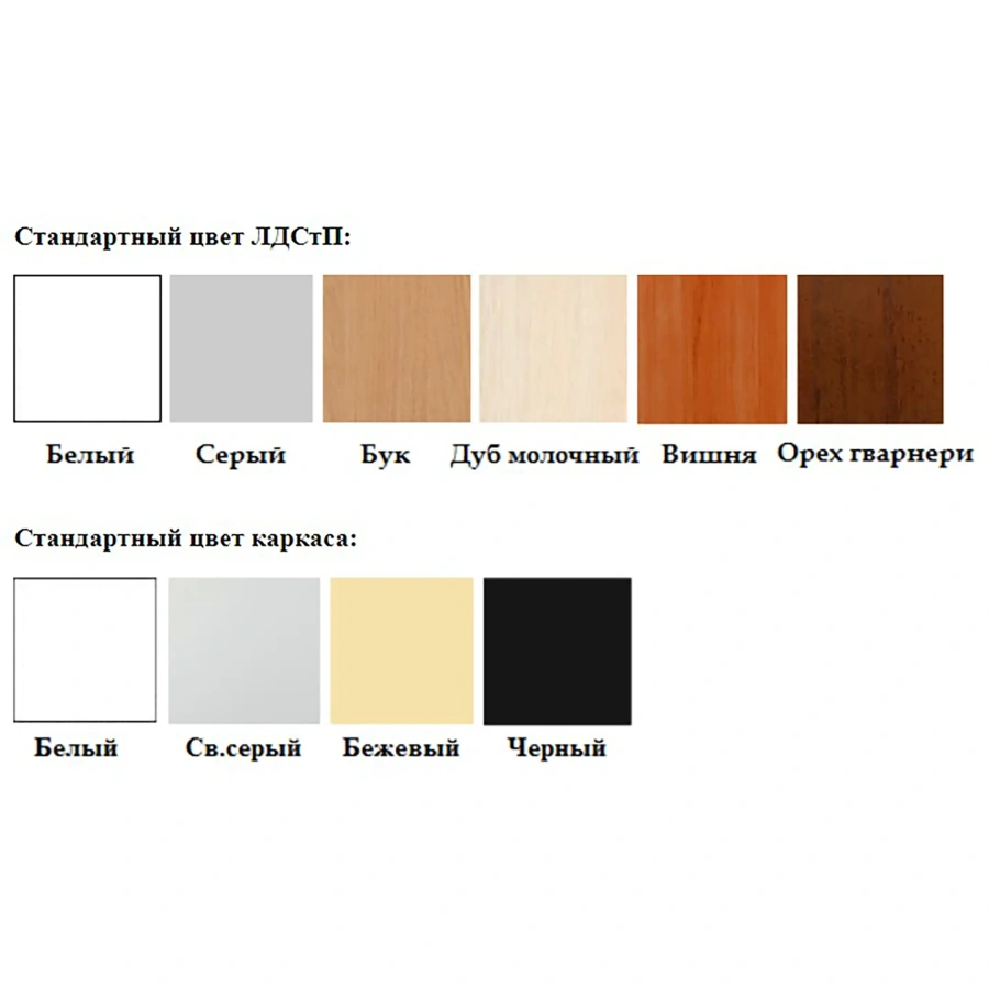 Шкаф картотечный СК-40 (каркас белый, ЛДСП белый)