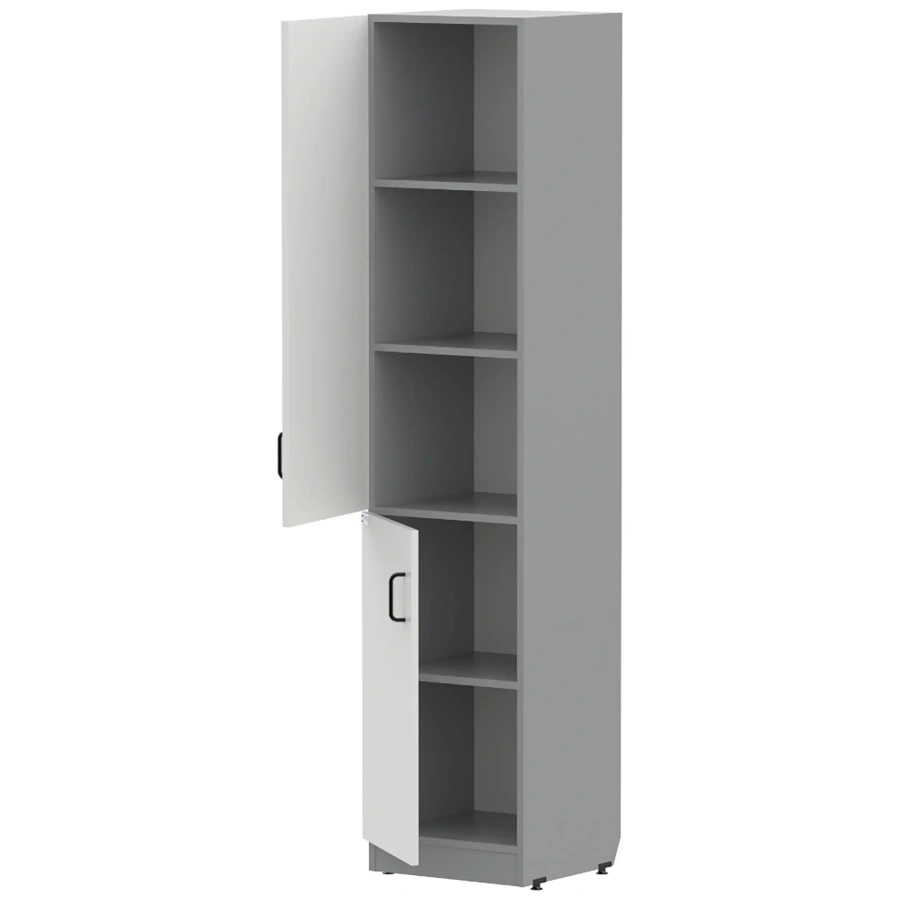 Шкаф-колонка для документов GRAY LITE 2