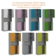 Шкаф для документов GRAY LITE 6