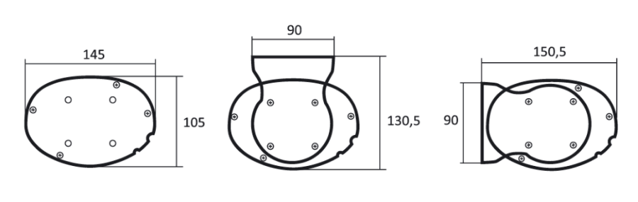 Kauber Blue Label Tensioned BT Cinema 104" 16:9 129x230 дроп 60 см. Gray Pro