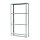 Стеллаж MS STANDART 2550х1000х400 (4 полки)