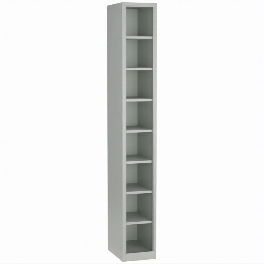 Шкаф для 8 противогазов ХПГ-8, без двери (1870х260х380)